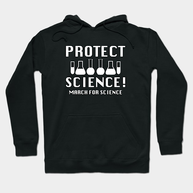 Protect Science Hoodie by VectorPlanet